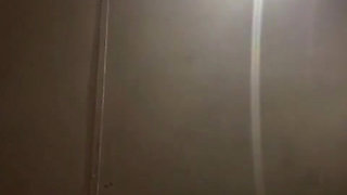 Anal Fuck in the Toilet. Fingering Pussy. a Passerby Saw Me Jerking off!