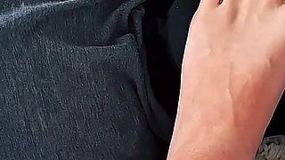 Bare Feet on Slave’s Face - Foot Sniffing Domination
