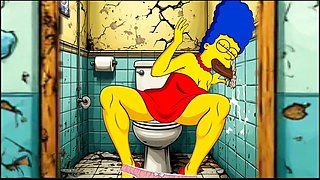 Glory hole, married woman, homer simpson