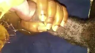 PORKING WITH A GIANT SALAMI