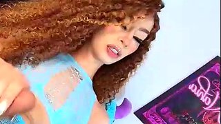 Big Cock Busty Tranny Masturbating