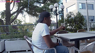 I Suck This Black Dick in Public and Finish the Game at Home Until I Get His Cum All Over My Ass