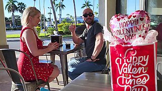 Big tits blonde gets tattooed and fucked in reality show