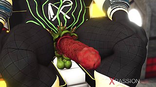 Blonde xxx with innocent Anubis from 3DXPassion