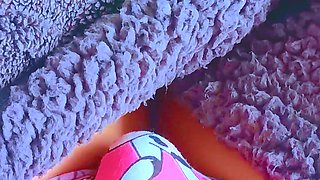 Tiny Latina College Girl's First Vibrator Experience