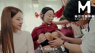 ModelMedia Asia - welcome the new year with a wild group lovemaking bash