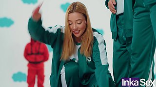 squid game final vitoria beatriz brasilera tetona y cul