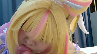 Juno from the Overwatch can't hold her Horny side