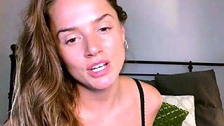 Small titted brunette amateur anal nailed at home