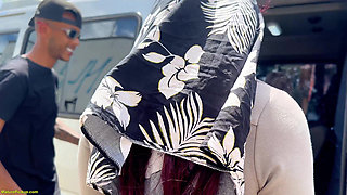 Skinny Headscarf Granny Gets Her Ass Destroyed