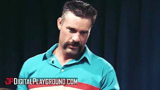 Abella Danger & Lauren Phillips explore each other's bodies in hot HD porn