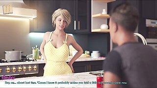 Blonde big tits, senior, game walkthrough