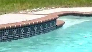 Cleo Flashing the Gardener