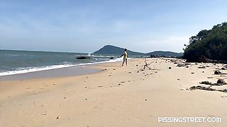 Glamour Sakura Hell's pee porn