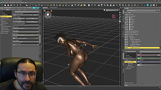 Building the Leticia Scene Body Posing Part 2
