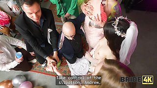 Bride4K Wedding Orgy Heat