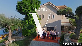 VIXENPLUS – Stunning bride’s first anal experience in luxury hotel