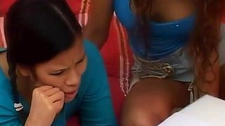 Schoolgirl Lesbians and Fucking Three Fingers, Deepthroat