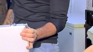 I Called the Plumber for an Escape. He Ended up Putting It in Me and Putting His Milk in My Mouth