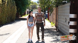 Ponytails and dating! young lacey channing fucked after dating!