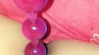 Awesome Teen With Big Boobs Dildo Masturbation