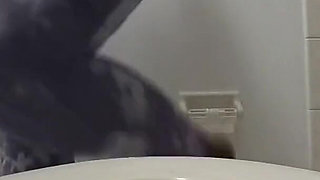 Desperate for a Pee Pissing in the Toilet POV