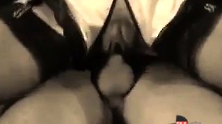 Harter Analsex mit deutscher Mutter in Nylonstrmpfen (Vinta