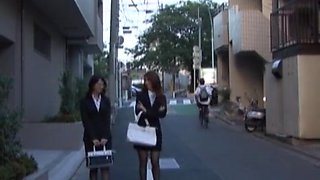 Exotic Japanese girl Nao Yoshizaki, Takako Kitahara in Incredible Compilation, Threesomes JAV scene