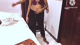 Young Bhabhi Play With Husbands Penis
