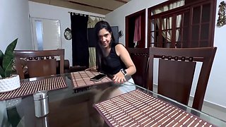 My Sweaty Neighbor From The Gym Stays At My House While She Waits For Her Husband