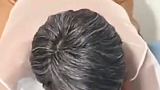 I Fill My Stepmom's Mouth with Milk After a Massage While Stepdaddy Works