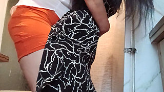 I Got Fucked Quickly by My Domme MILF Boss in the Shared Office Kitchen