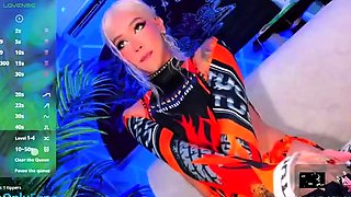 Small tit brunette in lingerie Alyssia