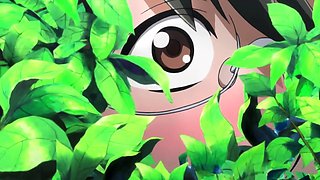 Public park anime slut drops panties for wet pussy play