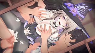 Honkai the herta, star rail the herta, hentai