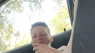 Squirting Car Play, Almost Busted