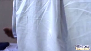 A Hospital Love Story - Angelina & David: Fingering, Handjob, Blonde, Deepthroat, Fetish