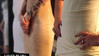 Deeper  Babes Share BBC In Foursome