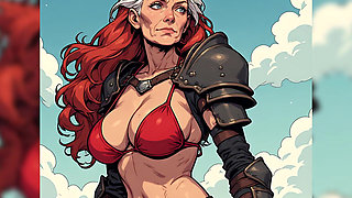 Anime Style Sexy Warrior MILFs