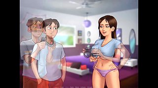 Summertime Saga delivers epic tit crushing and super sexy scenes