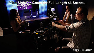 Nicole, Olivia and Stanley Having Fun After Work for SinfulXXX