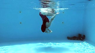 Latina scene with matchless wooer from Underwater Show