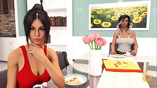 Nasty thoughts with mom in a 3D erotic adventure