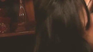 Dressed Babes Scene-4_busty Brunette Maids Having Sex Together with Their Bosses