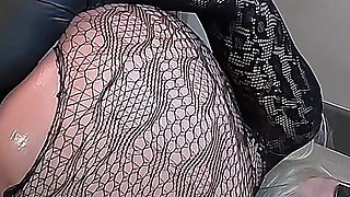 Oiled Glove Anal Fisting and Piss Inside