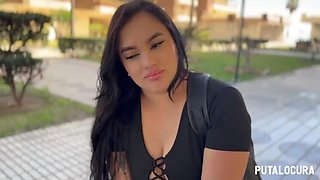 Torbe and Exuberant Sofia Ruiz: Amateur Blowjob and Cum-in-Mouth