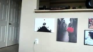 Big boob brunette masturbates on webcam