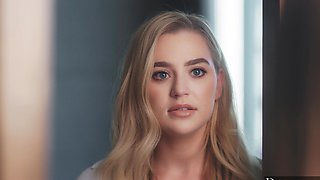 A beautiful babe is having fun with a guy on the bed in hd.