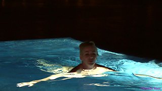 Late Night Skinny Dip with a View