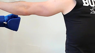 4K Boxing Training Workout Female Fighting Boxing